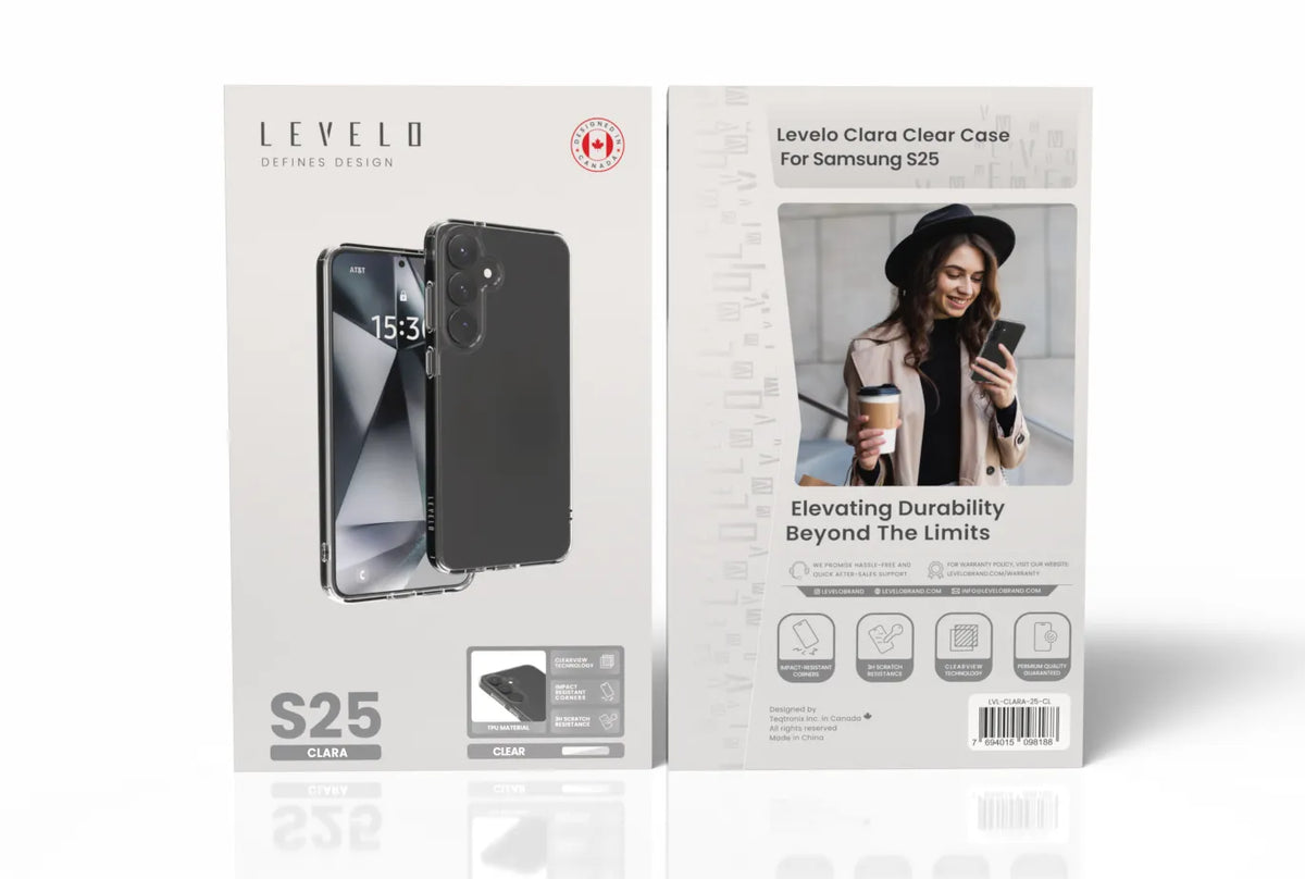 كفر ليفيلو Clara Clear لسامسونج S25 / S25 Plus / S25 Ultra – صورة المنتج