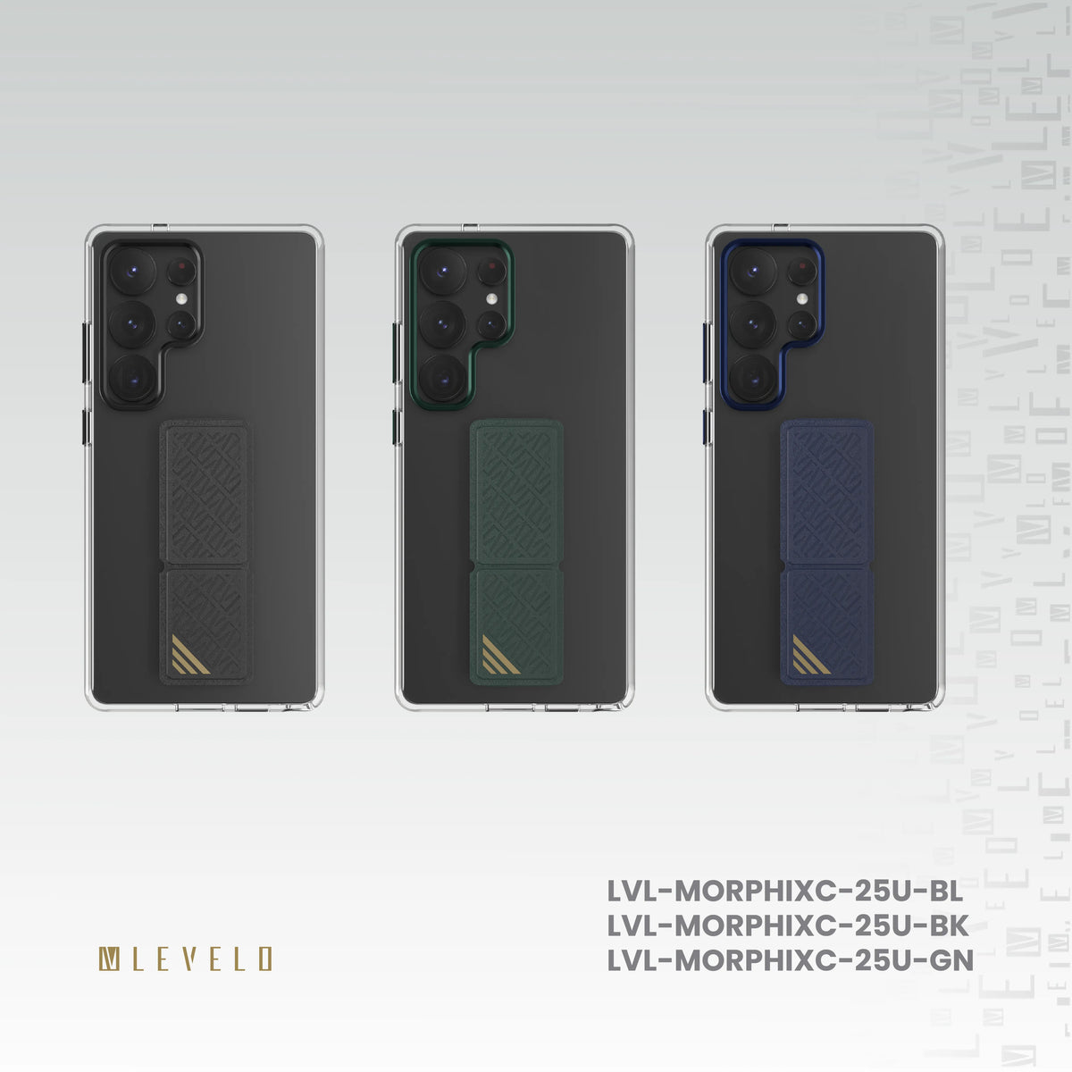 كفر ليفيلو Morphix Clara Grip لسامسونج S25 Ultra – تفاصيل المنتج والعبوة