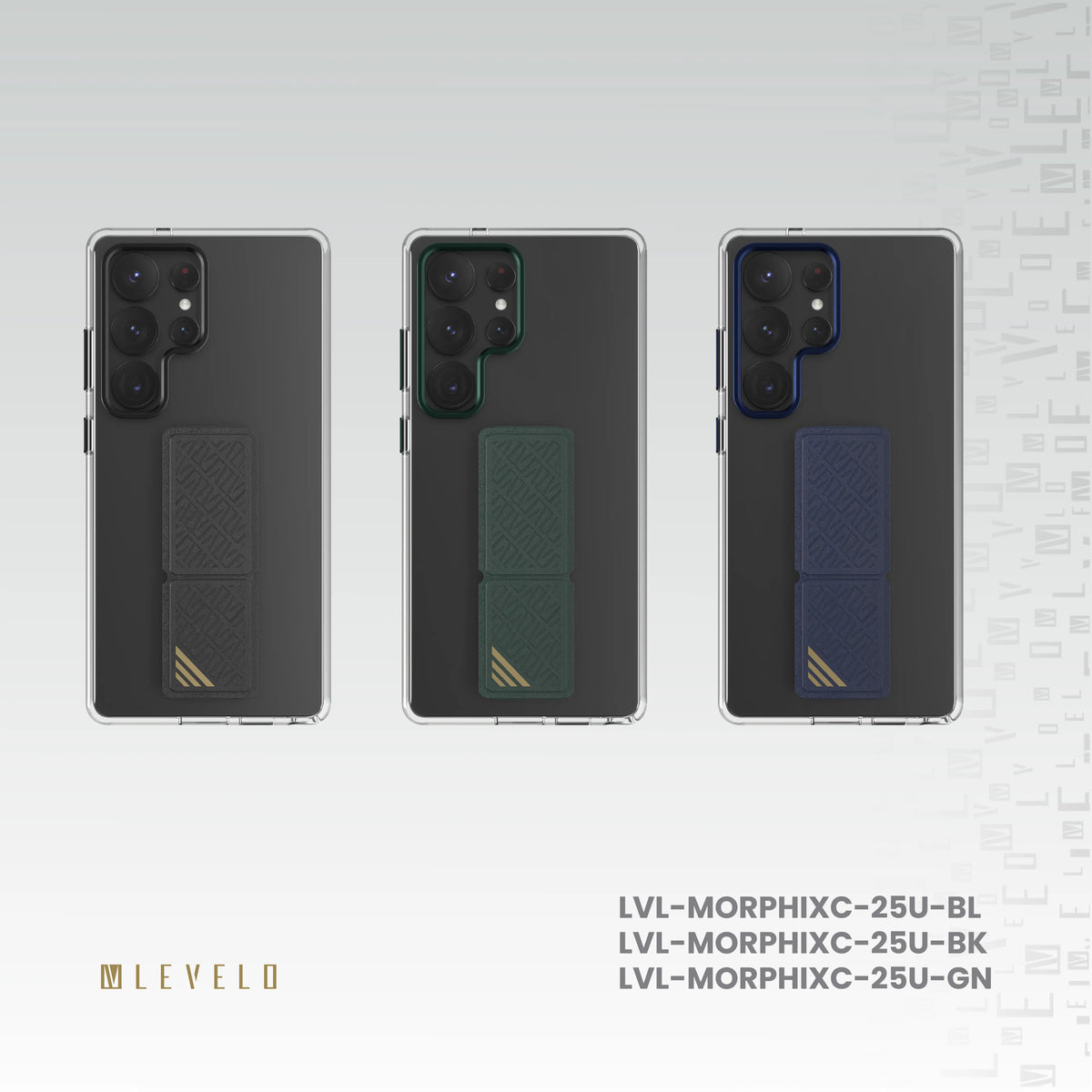 كفر ليفيلو Morphix Clara Grip لسامسونج S25 Ultra – تفاصيل المنتج والعبوة