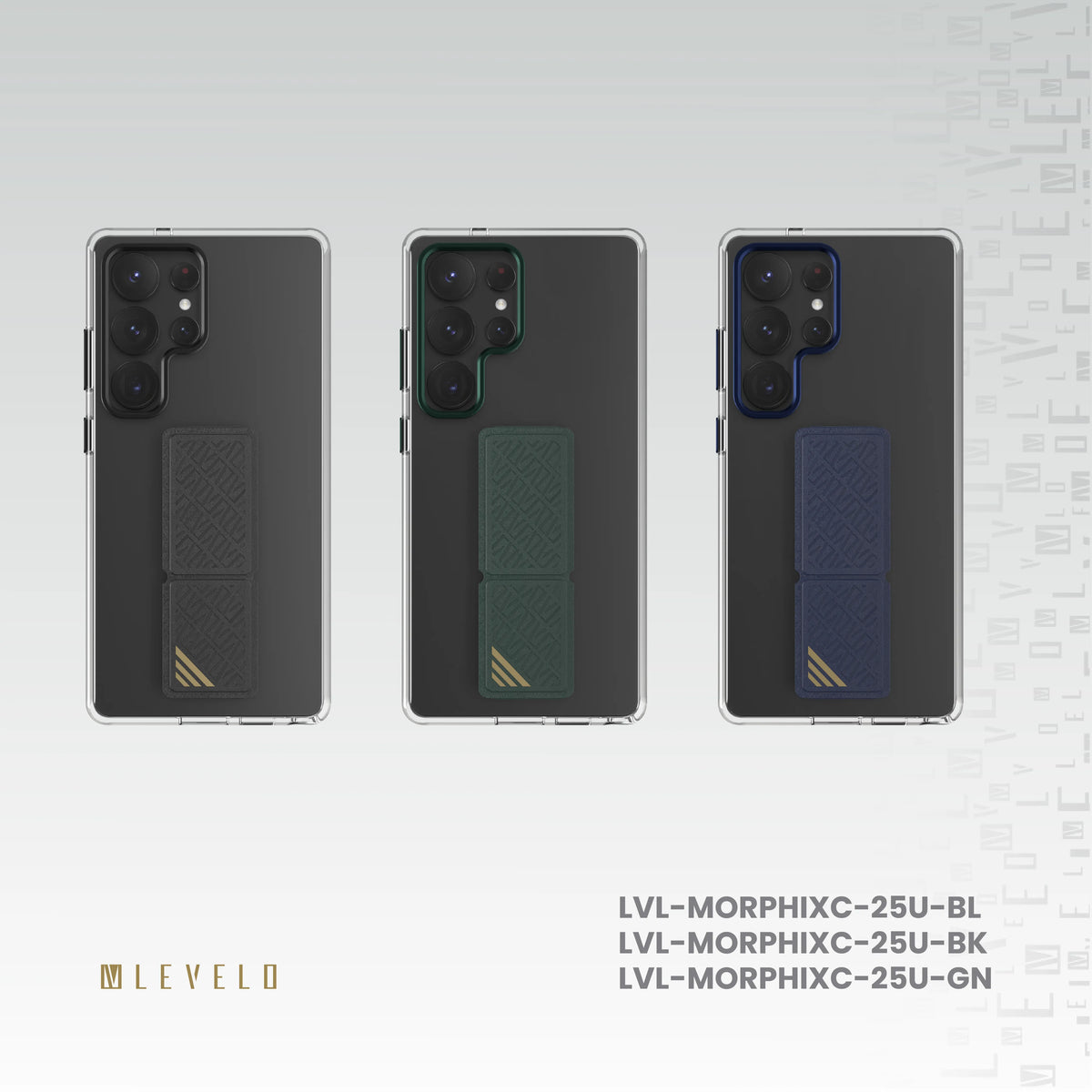 كفر ليفيلو Morphix Clara Grip لسامسونج S25 Ultra – تفاصيل المنتج والعبوة