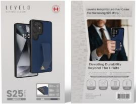 كفر ليفيلو Morphix Leather لسامسونج S25 Plus / S25 Ultra – تفاصيل المنتج والعبوة