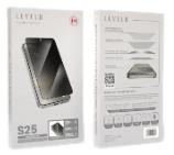 واقي شاشة ليفيلو 2.5D Silk Print لـسامسونج S25 وS25 بلس – تفاصيل المنتج والعبوة