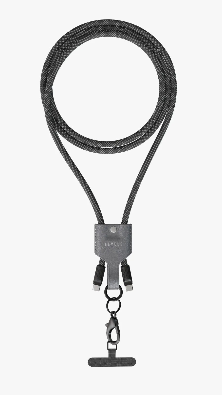 كابل حمل ليفيلو Tugo من USB-C إلى USB-C بقدرة 60 واط – 1 متر – صورة المنتج