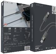 كابل ليفيلو Luno من USB-C إلى USB-C بقدرة 60 واط – متر واحد – تفاصيل المنتج والعبوة
