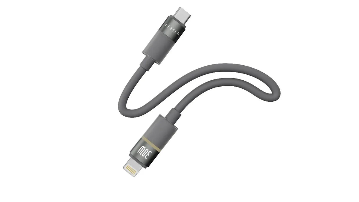 كابل ليفيلو Luno من USB-C إلى Lightning بقدرة 30 واط – متر واحد – تفاصيل المنتج والعبوة