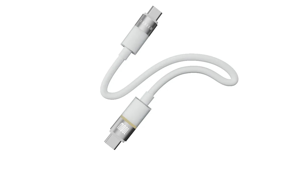 كابل ليفيلو Luno من USB-C إلى USB-C بقدرة 100 واط – متر واحد – تفاصيل المنتج والعبوة