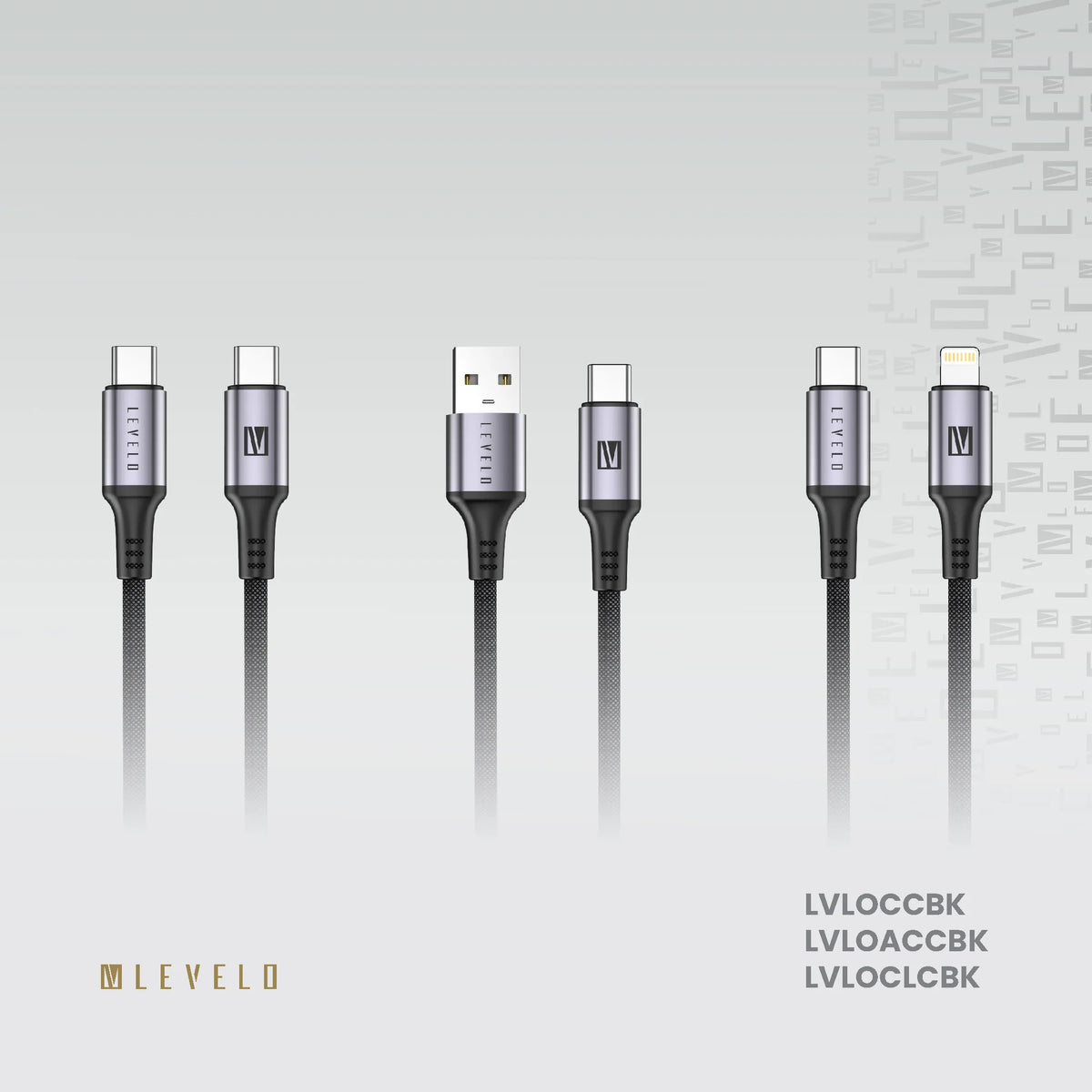 كابل ليفيلو Otto من USB-C إلى USB-C بقدرة 60 واط – 1.2 متر – تفاصيل المنتج والعبوة