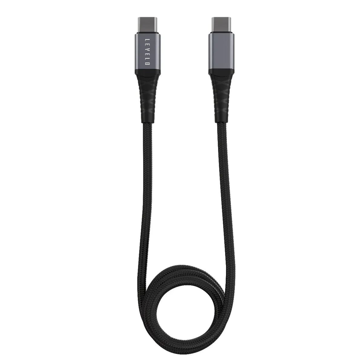 شاحن سيارة ليفيلو Nori Mini بمنفذين وإجمالي 60 واط مع كابل USB-C إلى USB-C – تفاصيل المنتج والعبوة