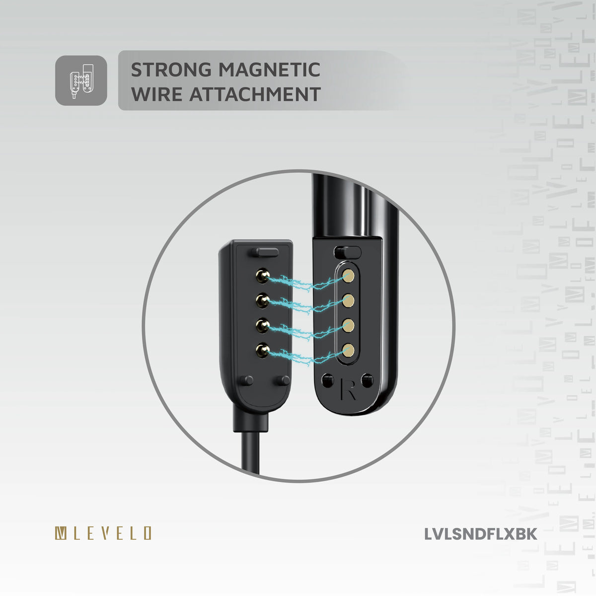 سماعات ليفيلو Soundflex ‏2 في 1 – لاسلكية وسلكية USB-C – تفاصيل المنتج والعبوة
