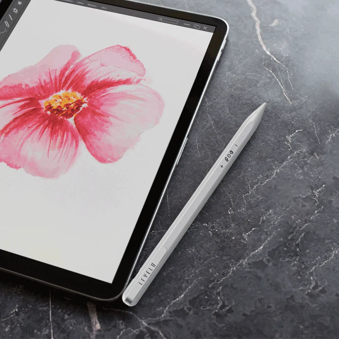 قلم ليفيلو Skywrite Versa للآيباد مع أزرار اختصار – تفاصيل المنتج والعبوة