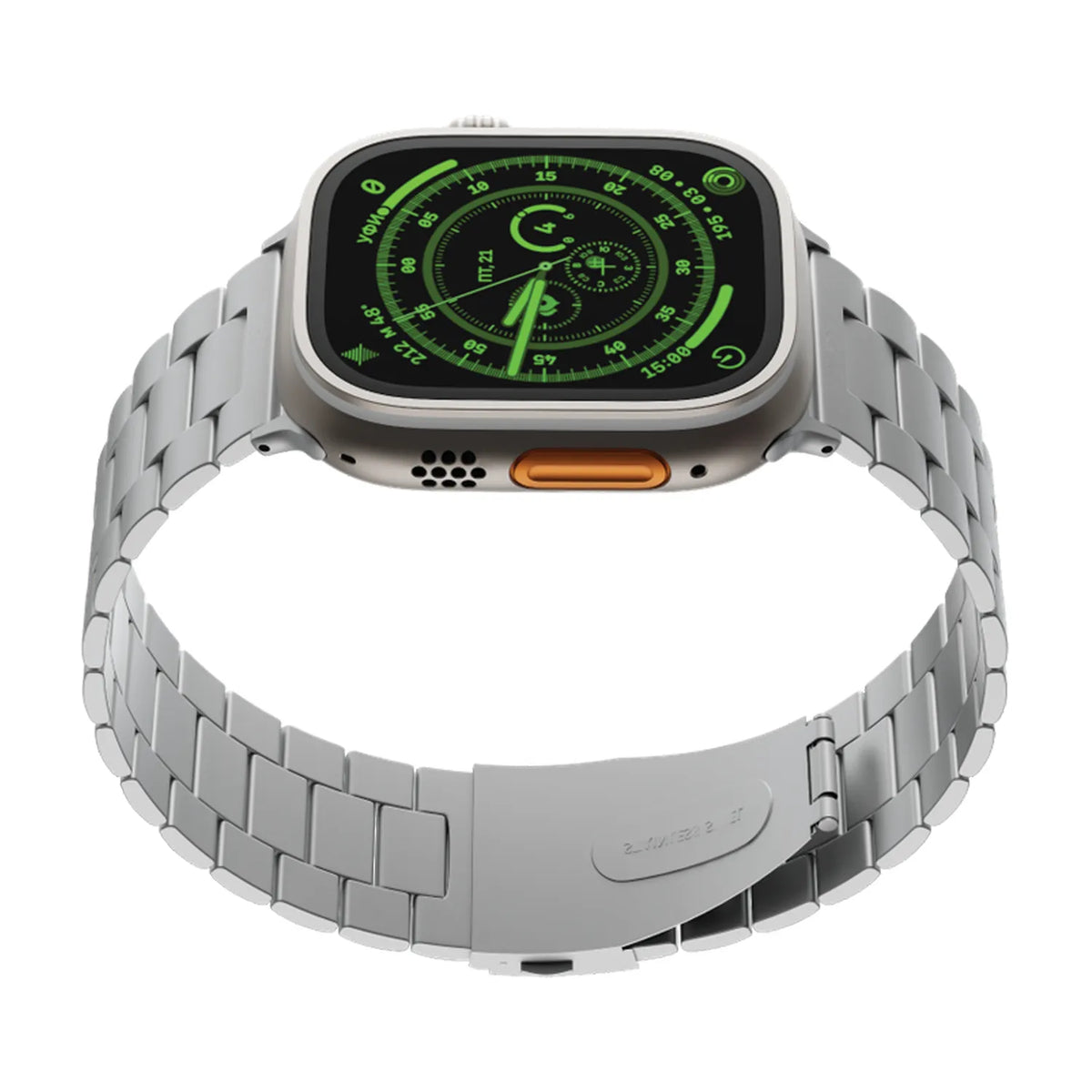 سوار معدني ليفيلو Monet لساعة Apple Watch ‏49 مم – تفاصيل المنتج والعبوة