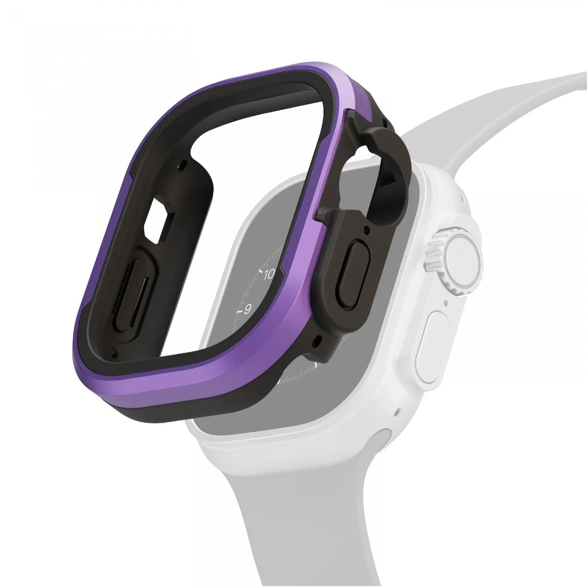 كفر ليفيلو Armor Pro لساعة Apple Watch ‏49 مم – بنفسجي – تفاصيل المنتج والعبوة