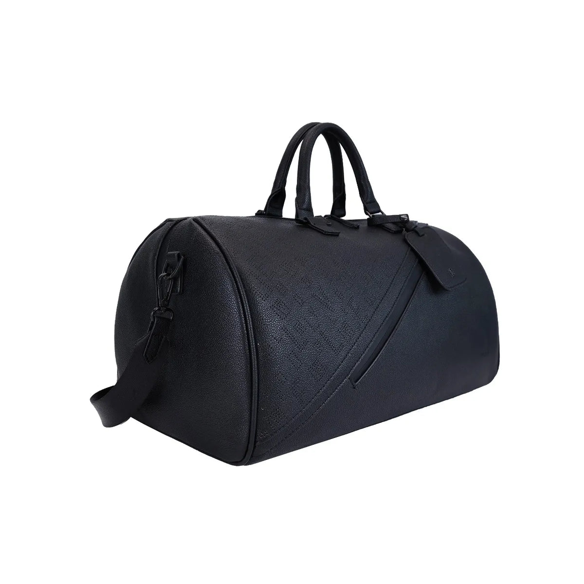 حقيبة سفر ليفيلو CarryAll من جلد PU – أسود – تفاصيل المنتج والعبوة