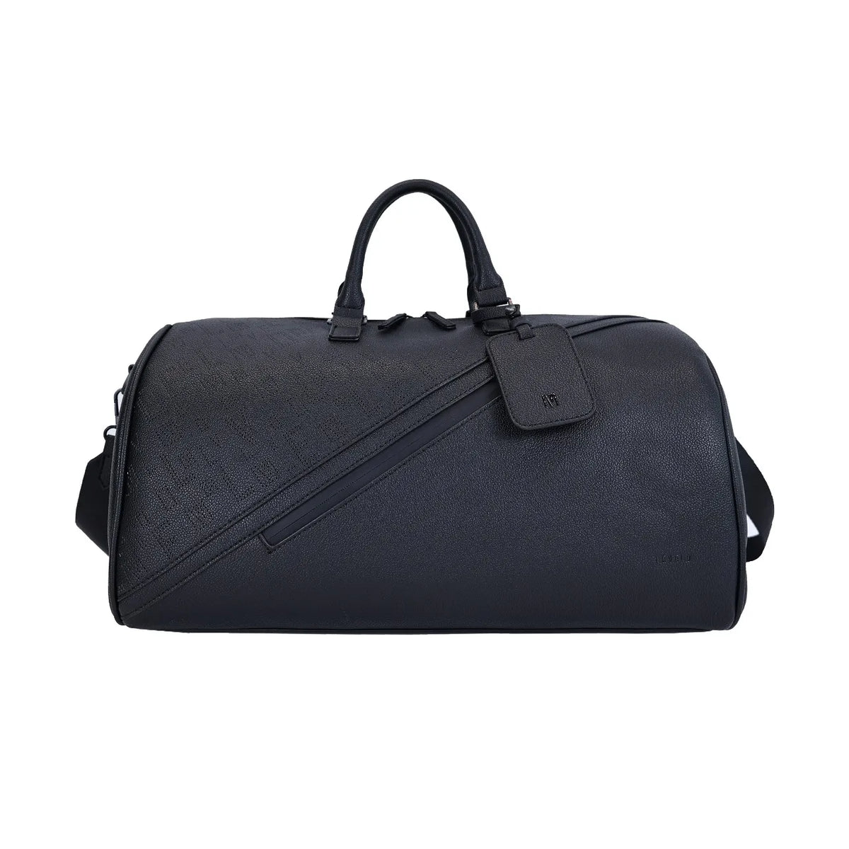 حقيبة سفر ليفيلو CarryAll من جلد PU – أسود – تفاصيل المنتج والعبوة