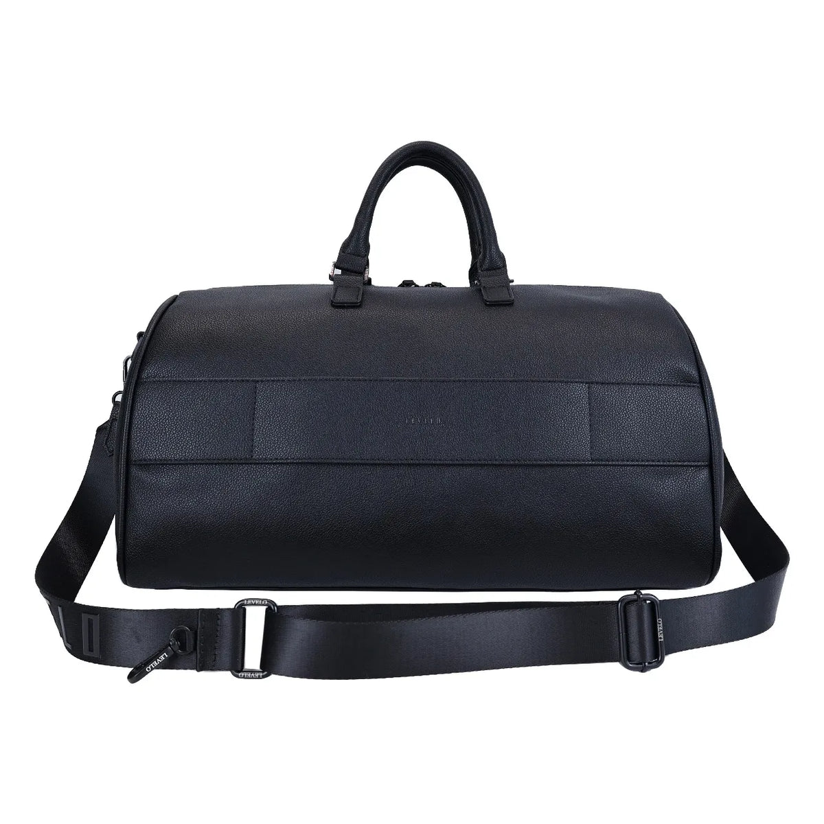 حقيبة سفر ليفيلو CarryAll من جلد PU – أسود – تفاصيل المنتج والعبوة