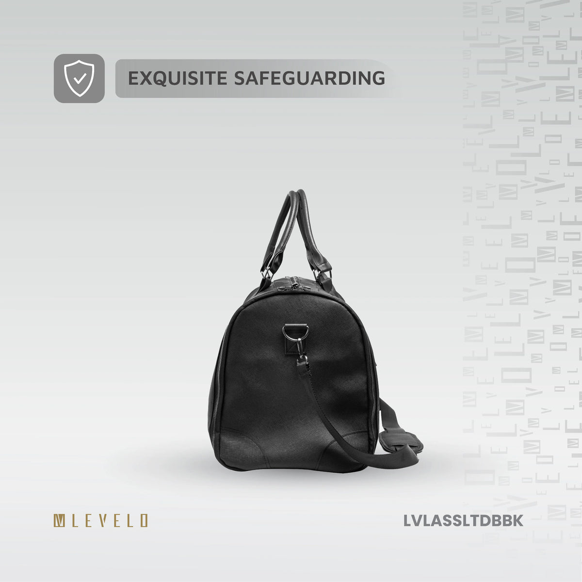 حقيبة سفر وملابس ليفيلو AllInStyle بسعة 40 لتر – أسود – تفاصيل المنتج والعبوة