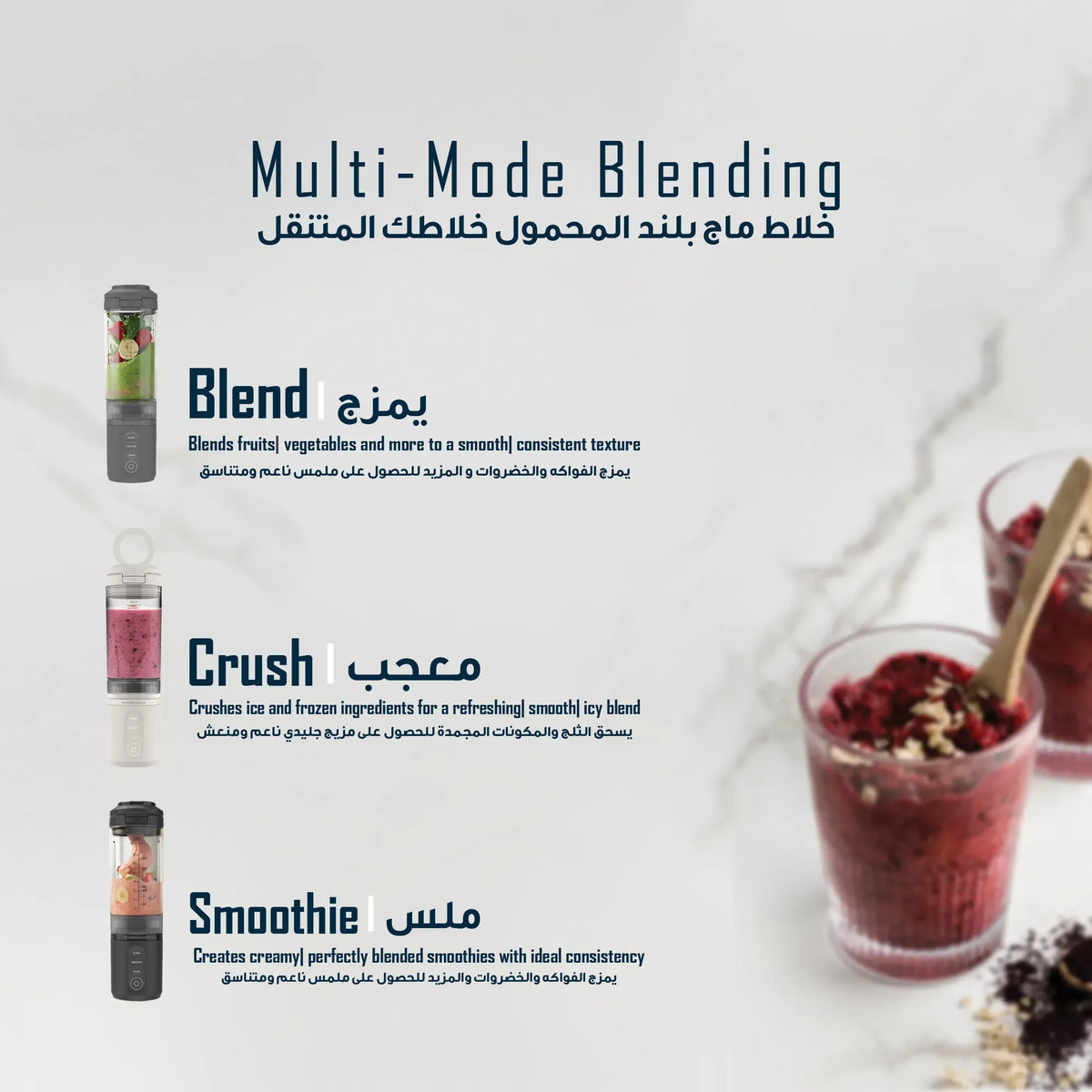 Powerology Mag Blend Portable Blender - White – image 13