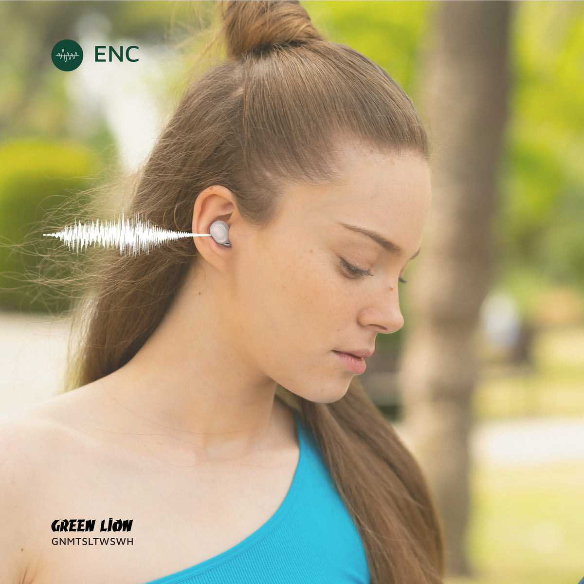 Green Lion Mittersill True Wireless Earbuds - White – image 12