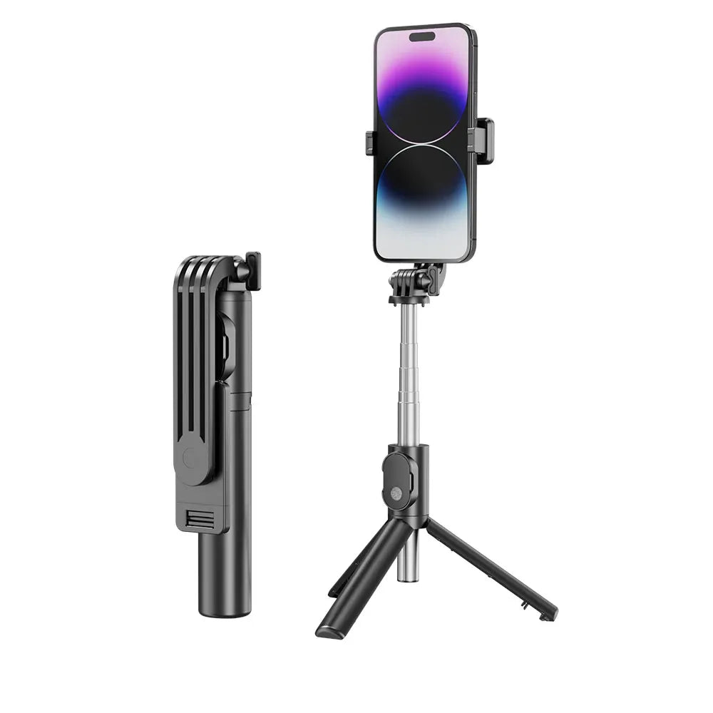 Green Lion Tripod Selfie Stick Black – image 2