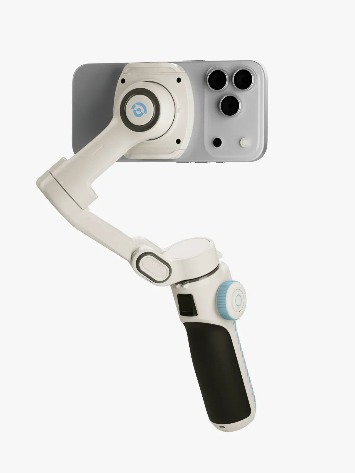 Powerology Magwave 3 Axis Magnetic Smart Phone Gimbal White – image 5