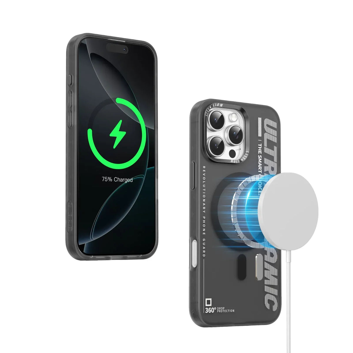 Green Lion Ultra Mag Safe Case - BlackTitanium – image 16