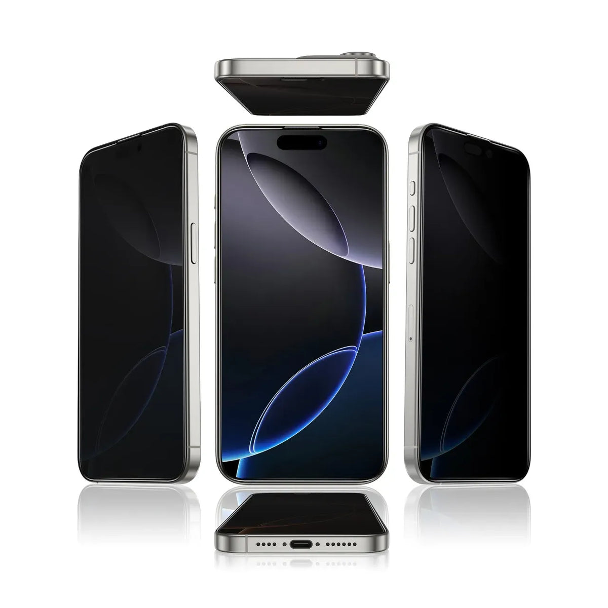 Green Lion ANTHONY 360° Privacy Screen Protector 4-Way Anti-Peeping Glass - Black Edge/Privacy – image 9