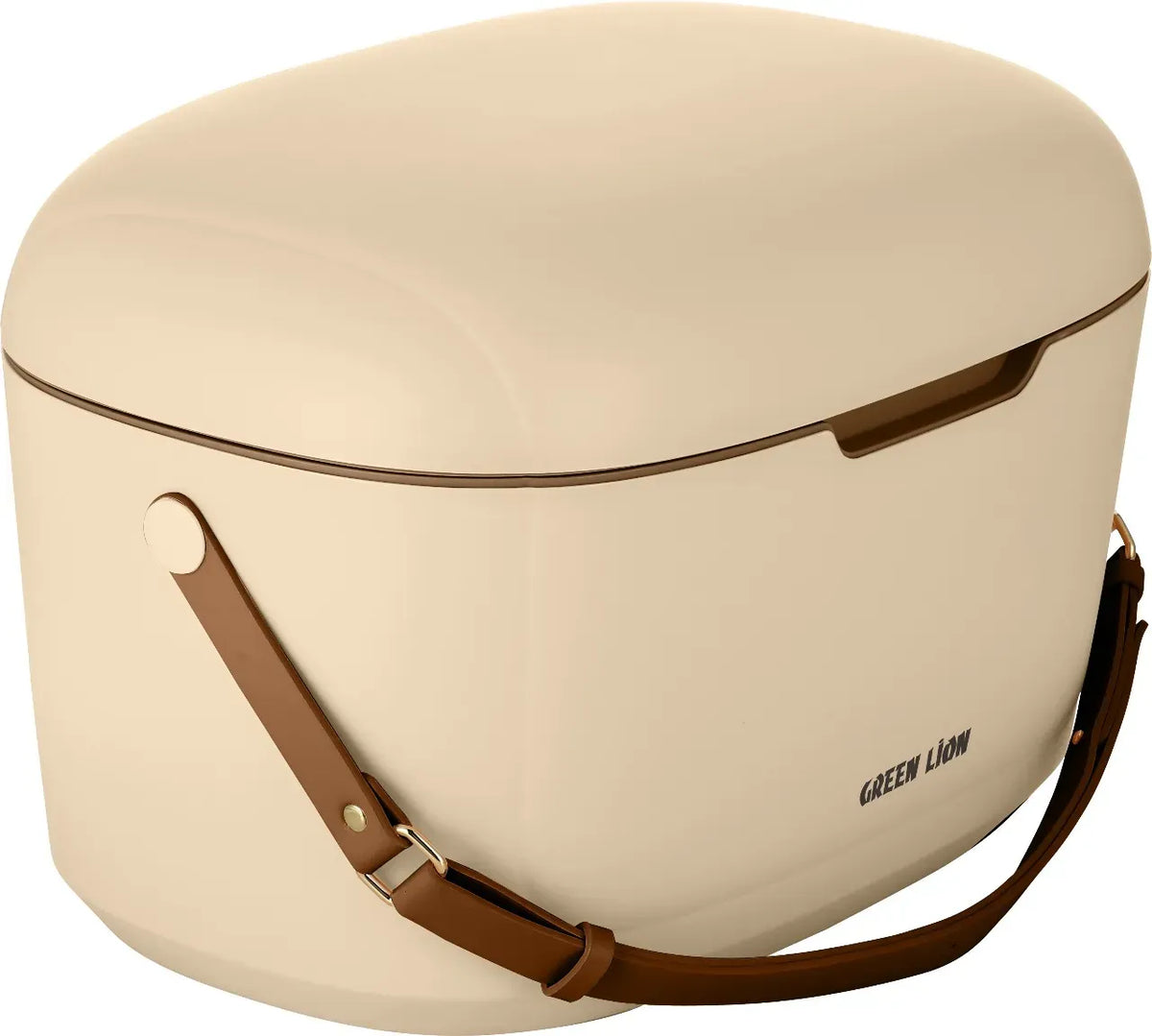 Green Lion Vintage Insulated Cooler Box 20l Beige – image 6
