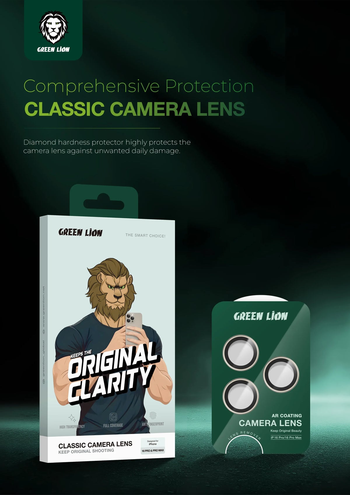Green Lion Classic Camera Lens - BlackTitanium – image 9