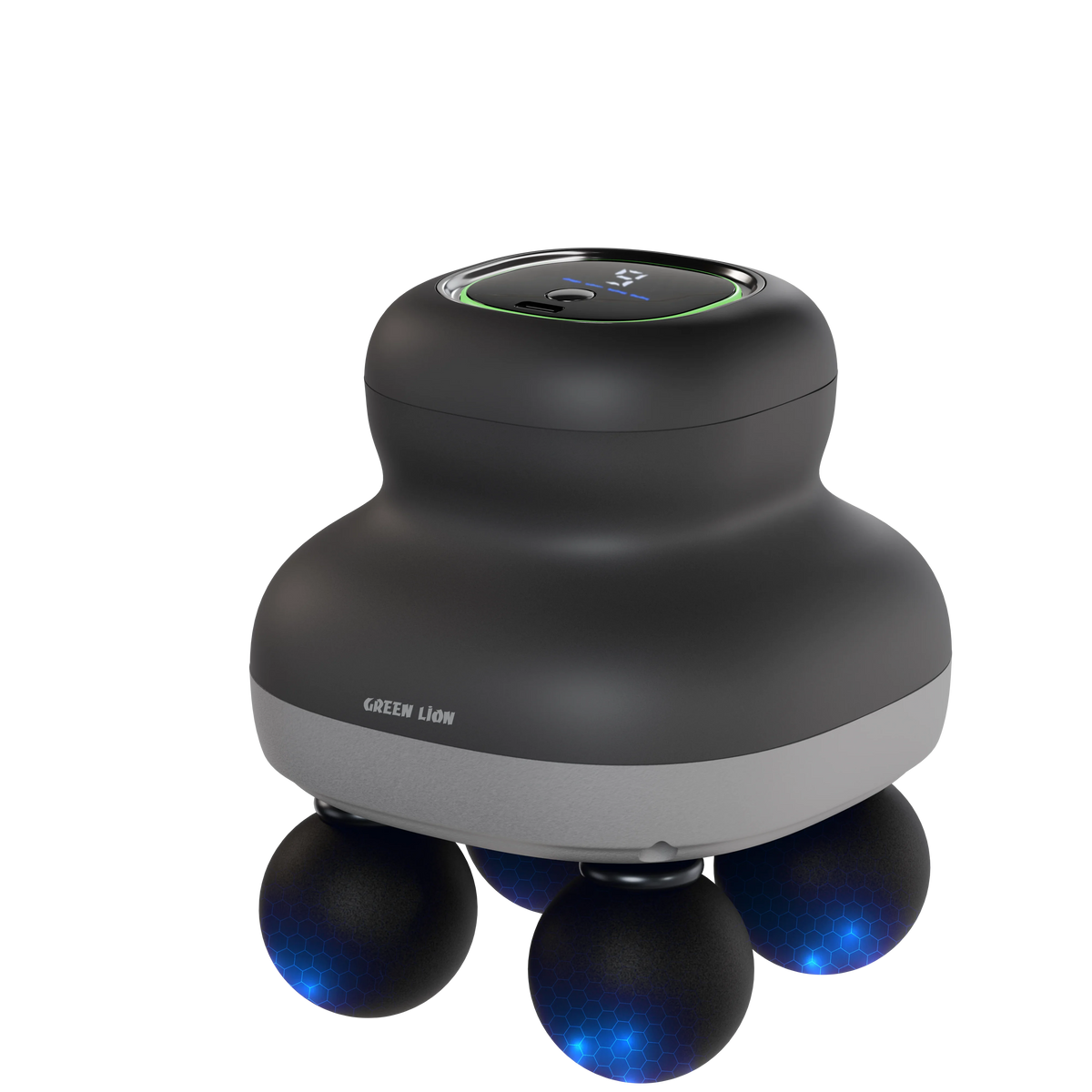 Green Lion Quad Force Body Massager Black – image 1