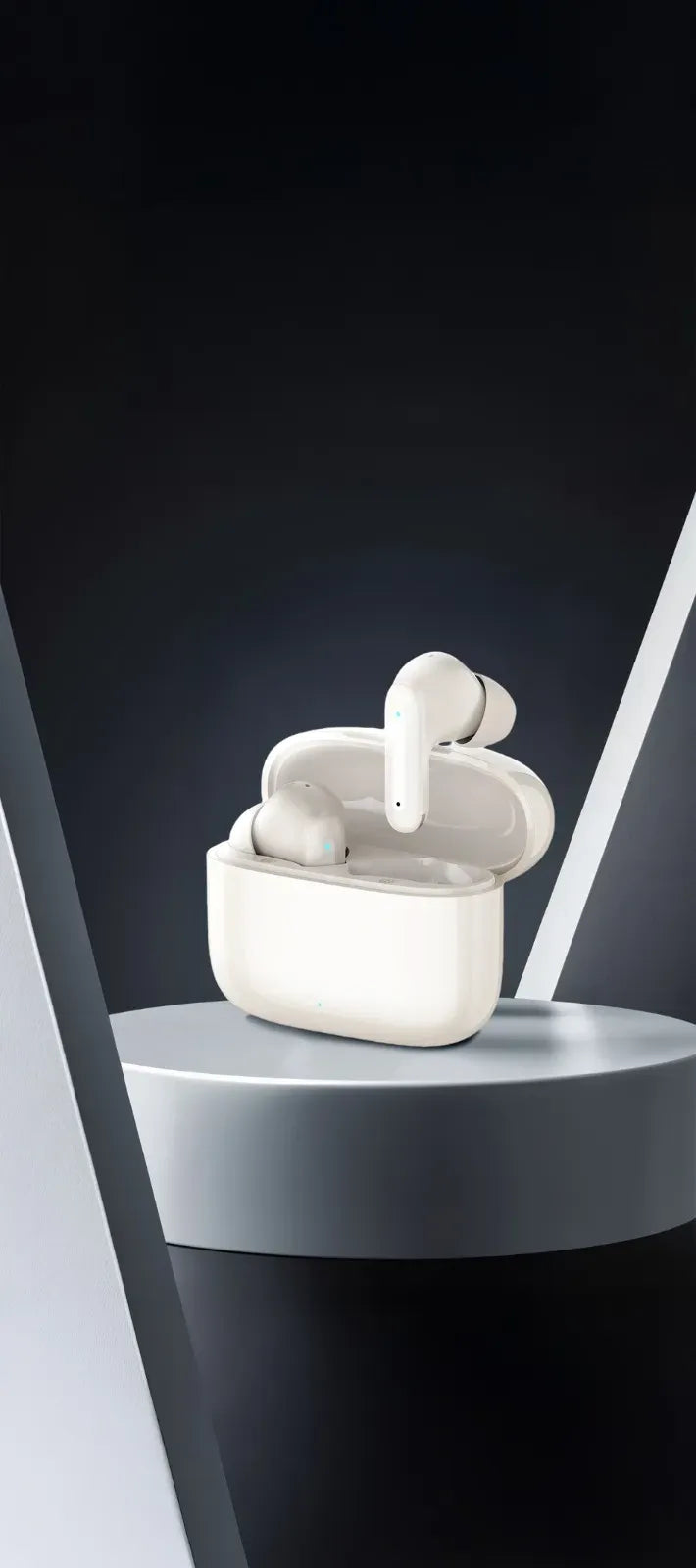 Green Lion Brooklyn True Wireless Earbuds - Beige – image 2