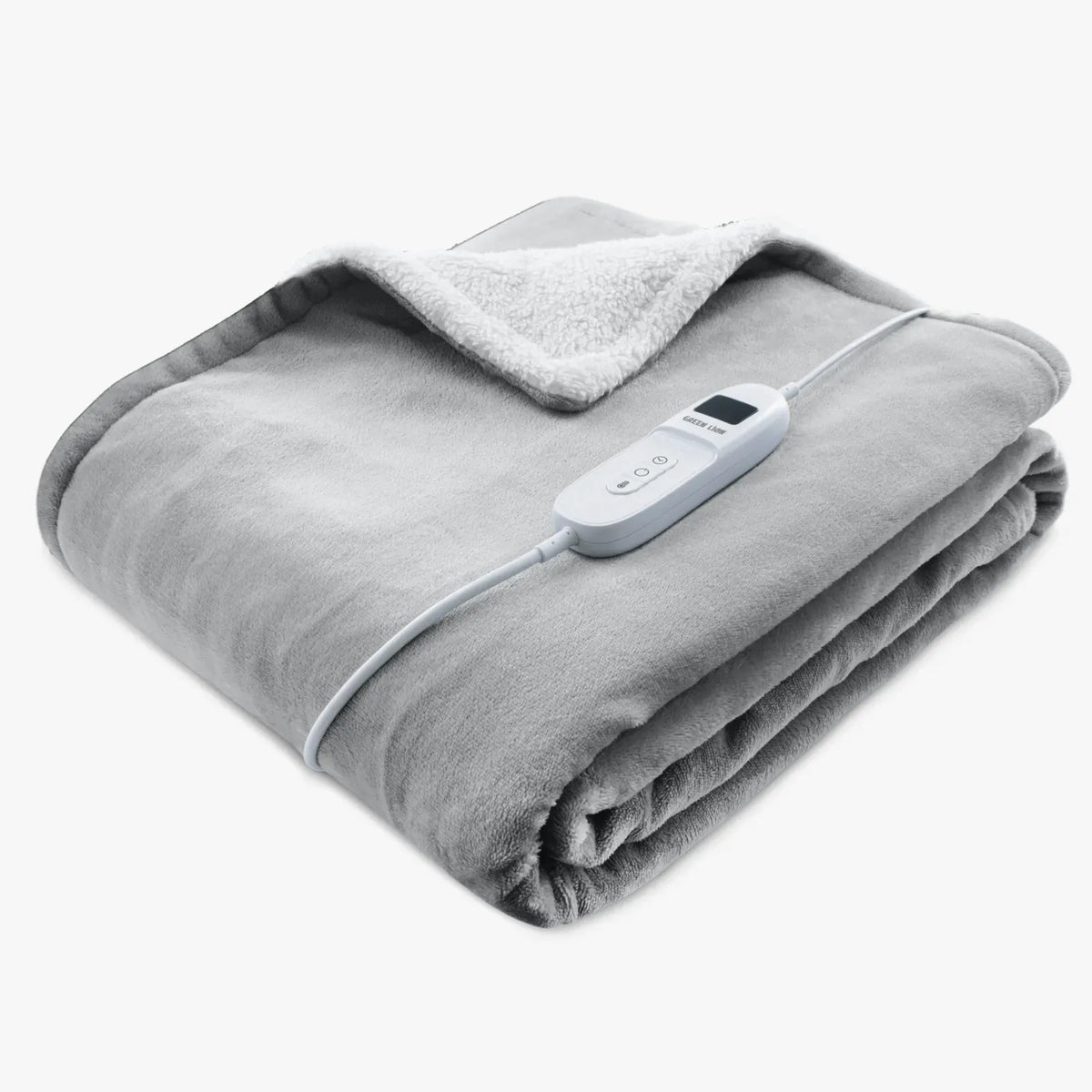 Green Lion Electric Blanket with Heating Function Gray – image 3