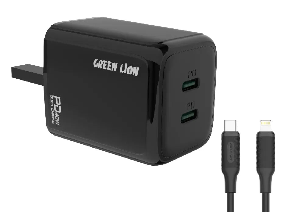 Green Lion 40w Dual PD Wall Charger – image 2