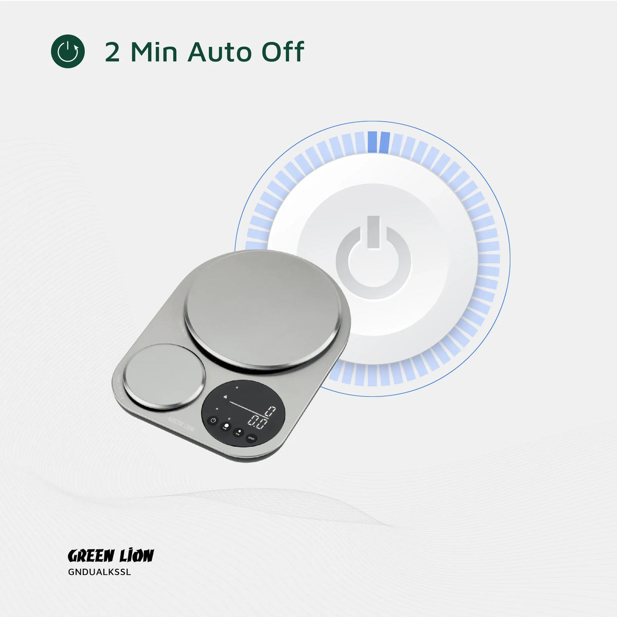 Green Lion Dual Kitchen Scale Silver – image 6