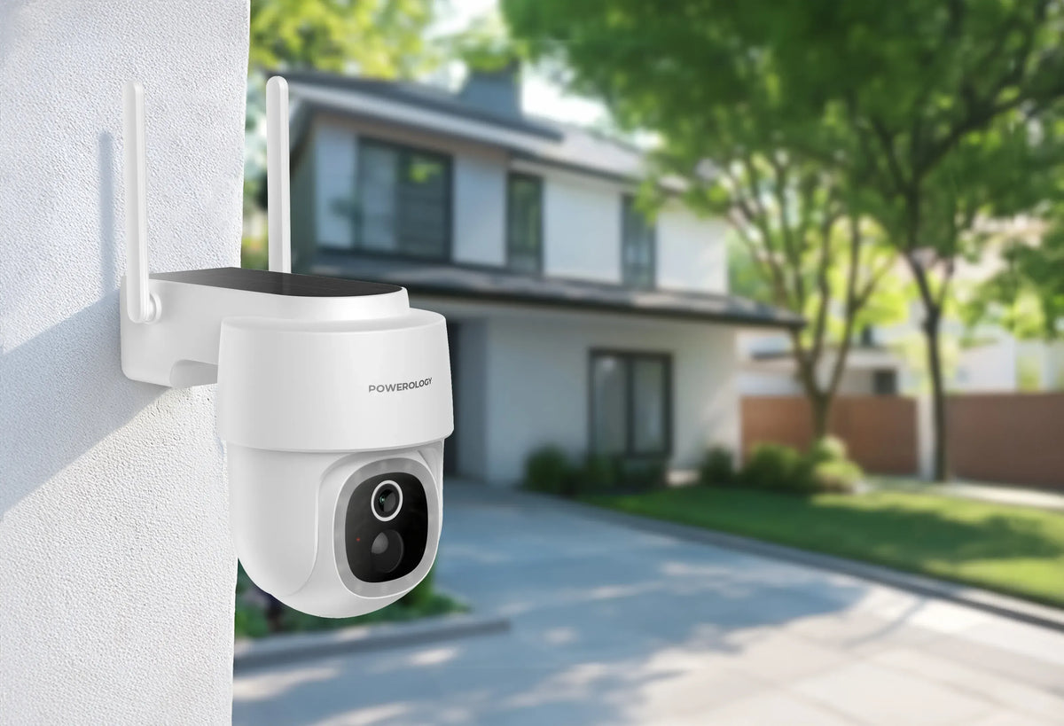 Powerolgoy Built in Solar Pan Tilt Outdoor Camera White – image 12