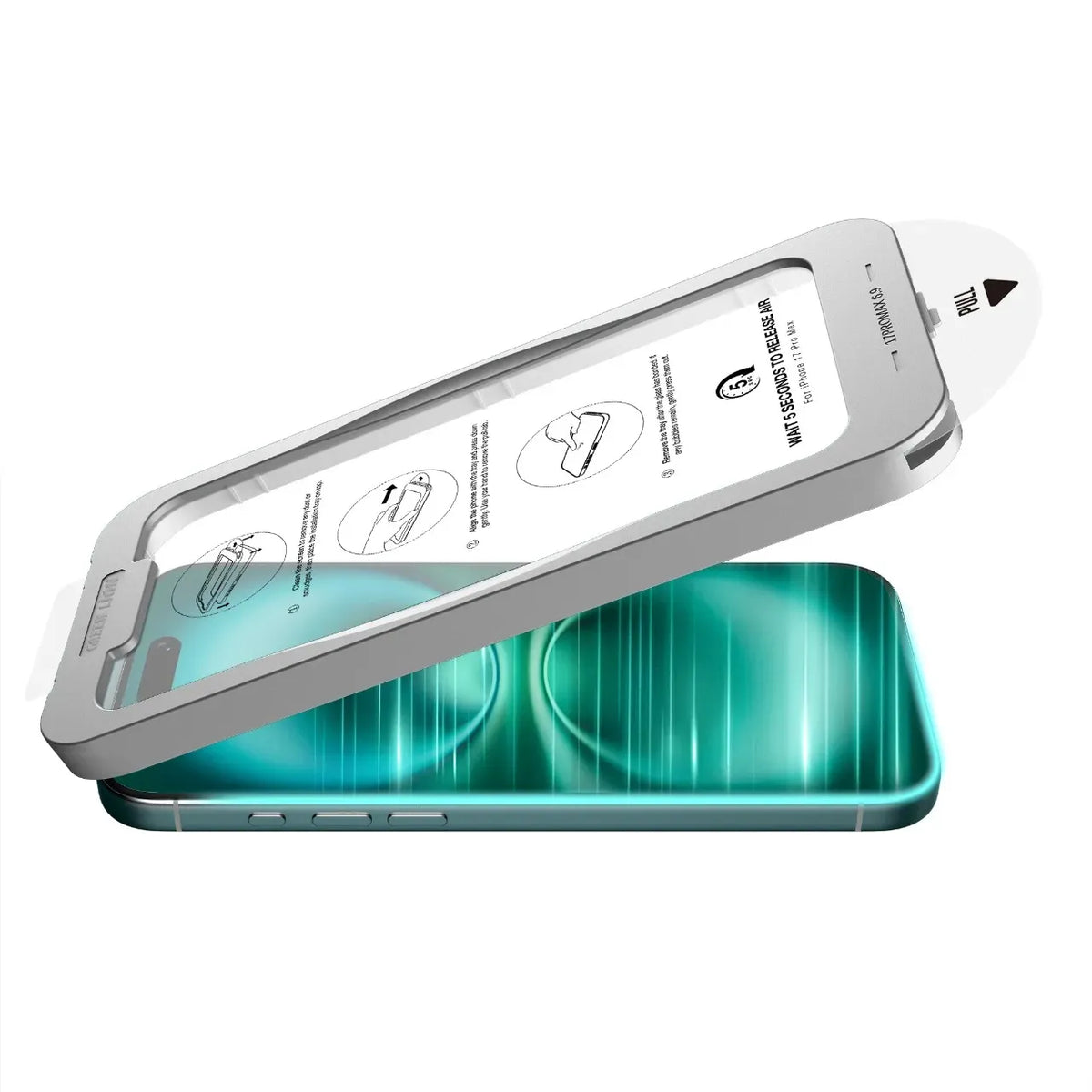 Green Lion Picasso 3 DGlass With Alignment Tray - Black Edge/Clear
