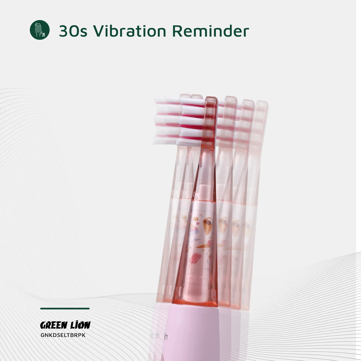 Green Lion Kids Electric Toothbrush - Pink – image 8