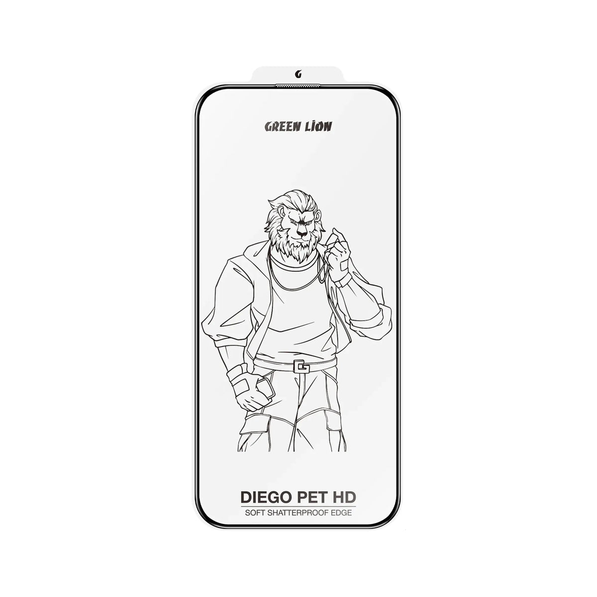 Green Lion Diego Pet HD Screen Protector - Clear