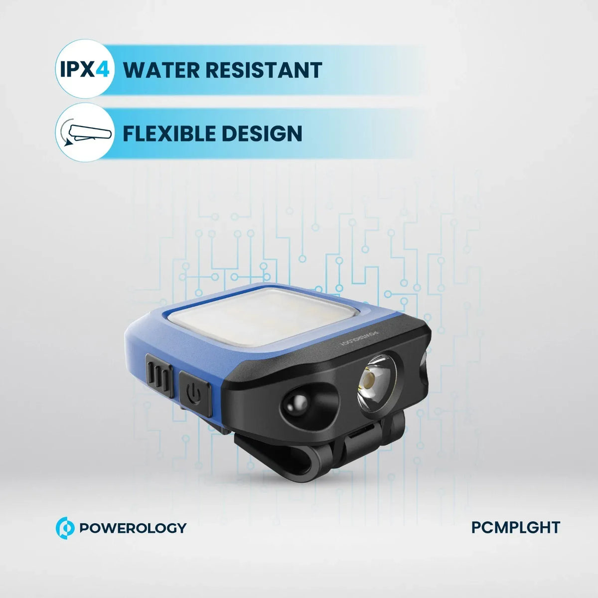 Powerology Clip on LED Light Black – image 3