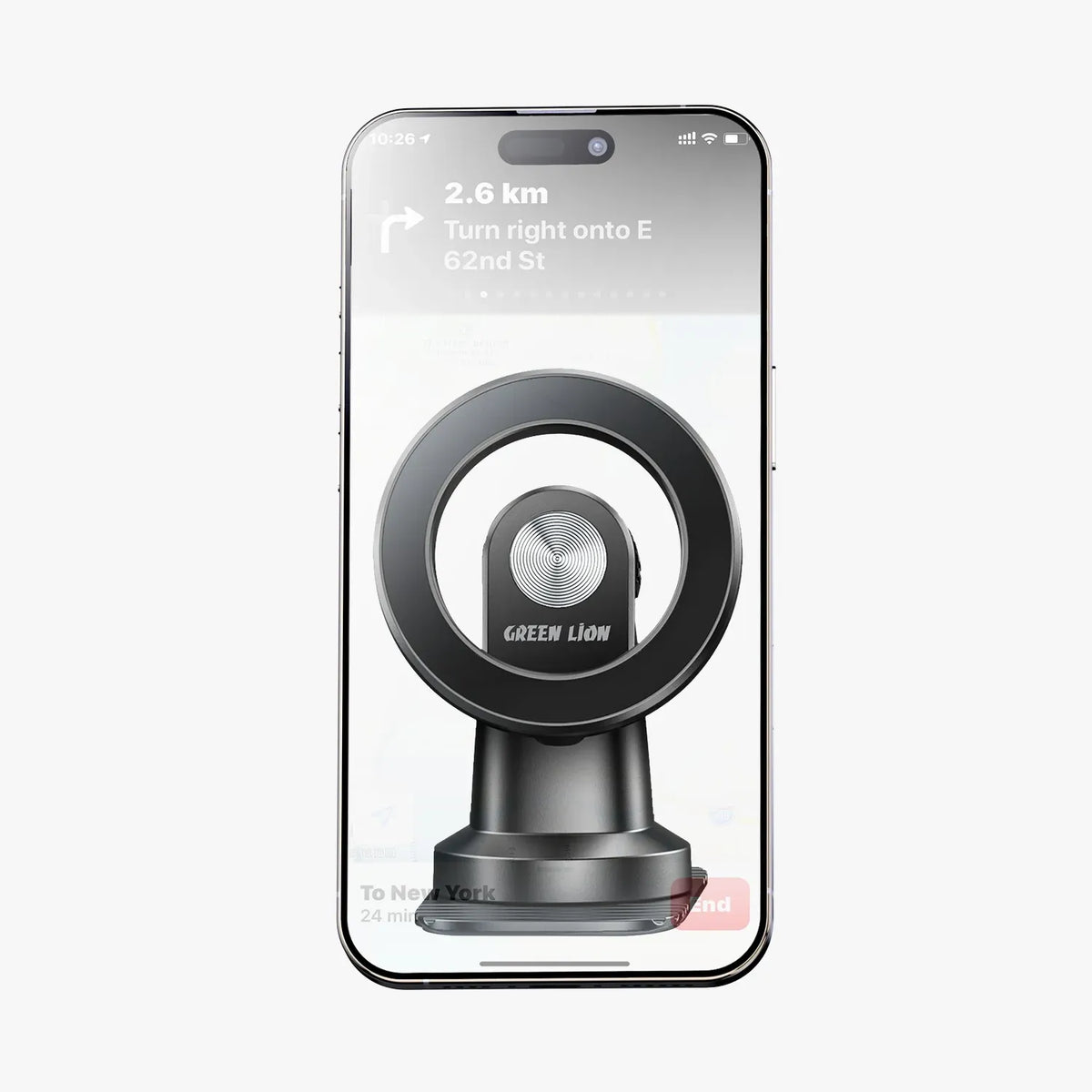 Green Lion Gx 42 MagSafe Rotatable Phone Holder Black – image 7