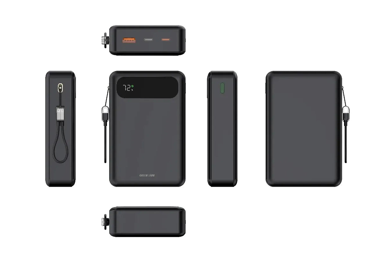 Green Lion Toledo 20000mAh Power Bank PD 20w Black – image 3