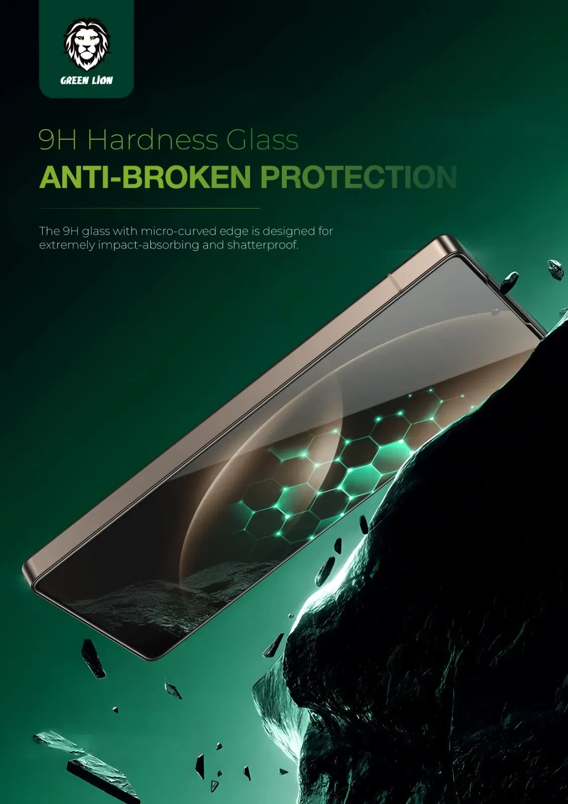 Green Lion 9 HShield Privacy Glass - Clear – image 4