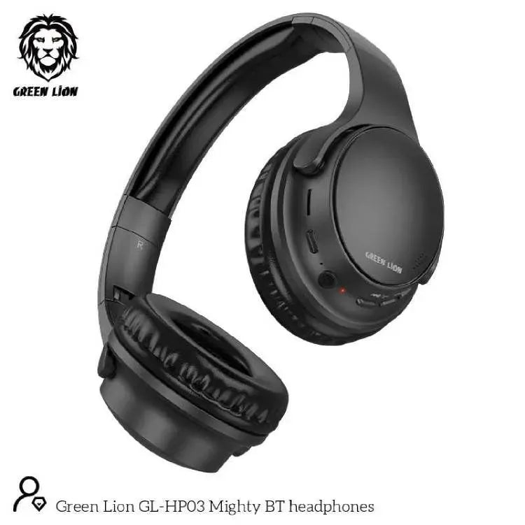 Green Lion Comfort Plus Headphone - Black