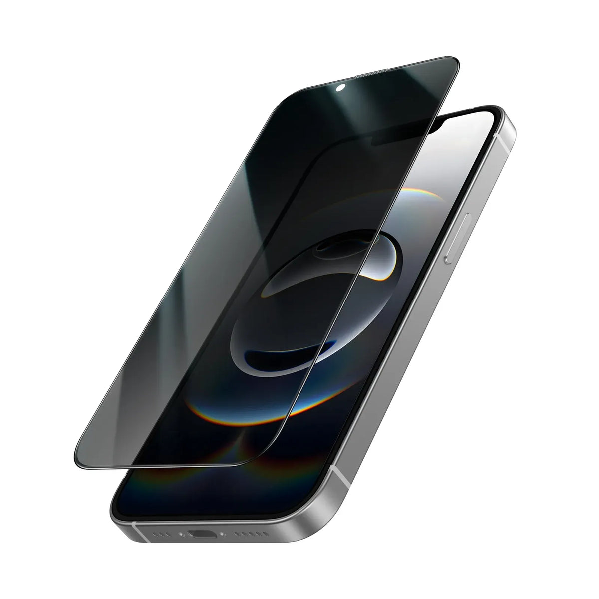 Green Lion 9h Steve Privacy HD for Iphone 16e Black – image 12