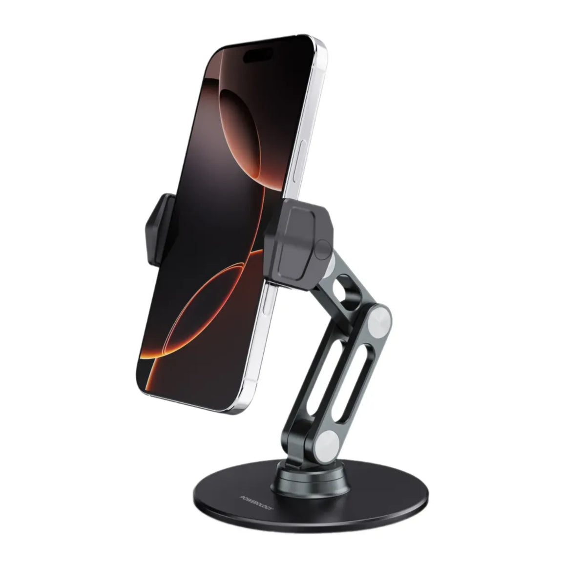 Powerology Multi Angle Phone Stand Black – image 2