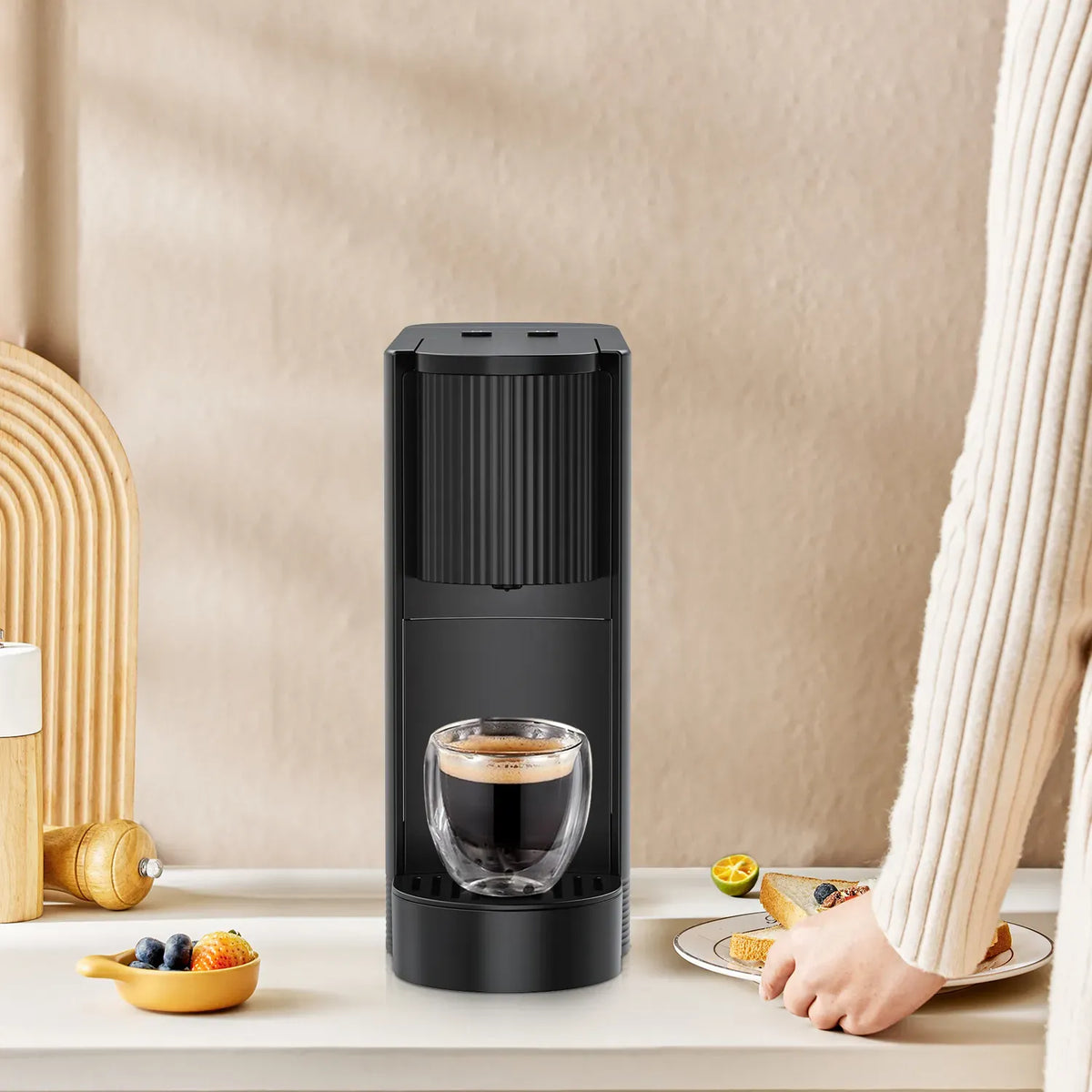LePresso Automatic Capsule Coffee Maker Black – image 4