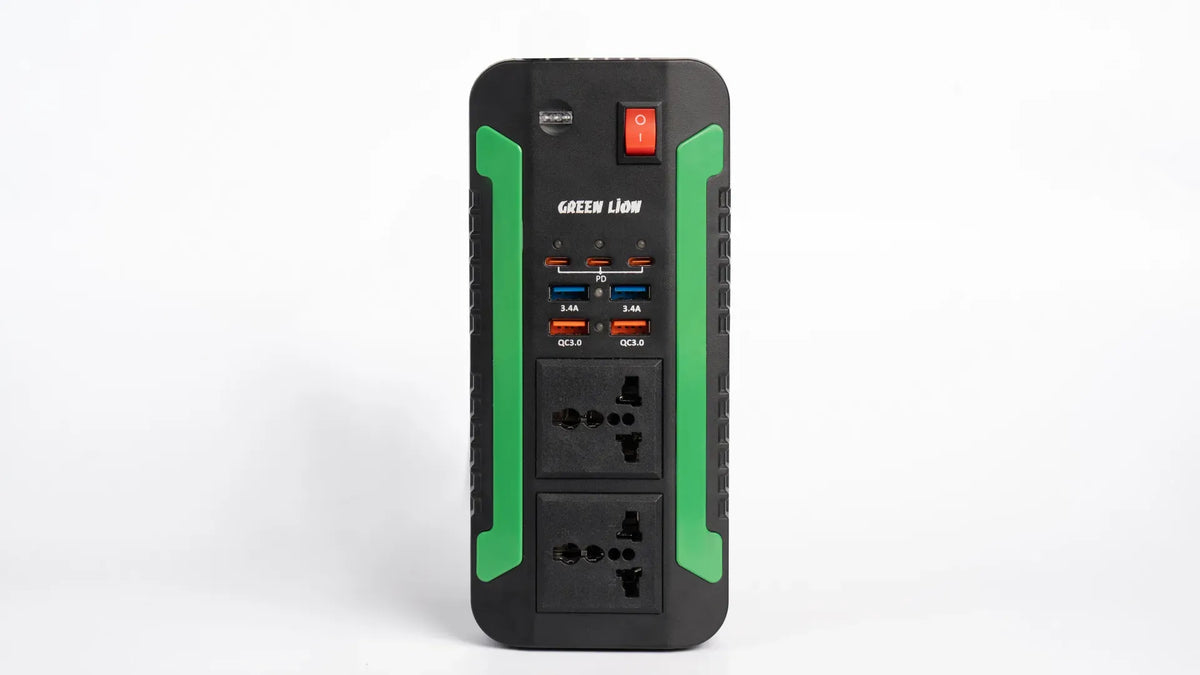 Green Lion Spark 300 Power Inverter - Black – image 10