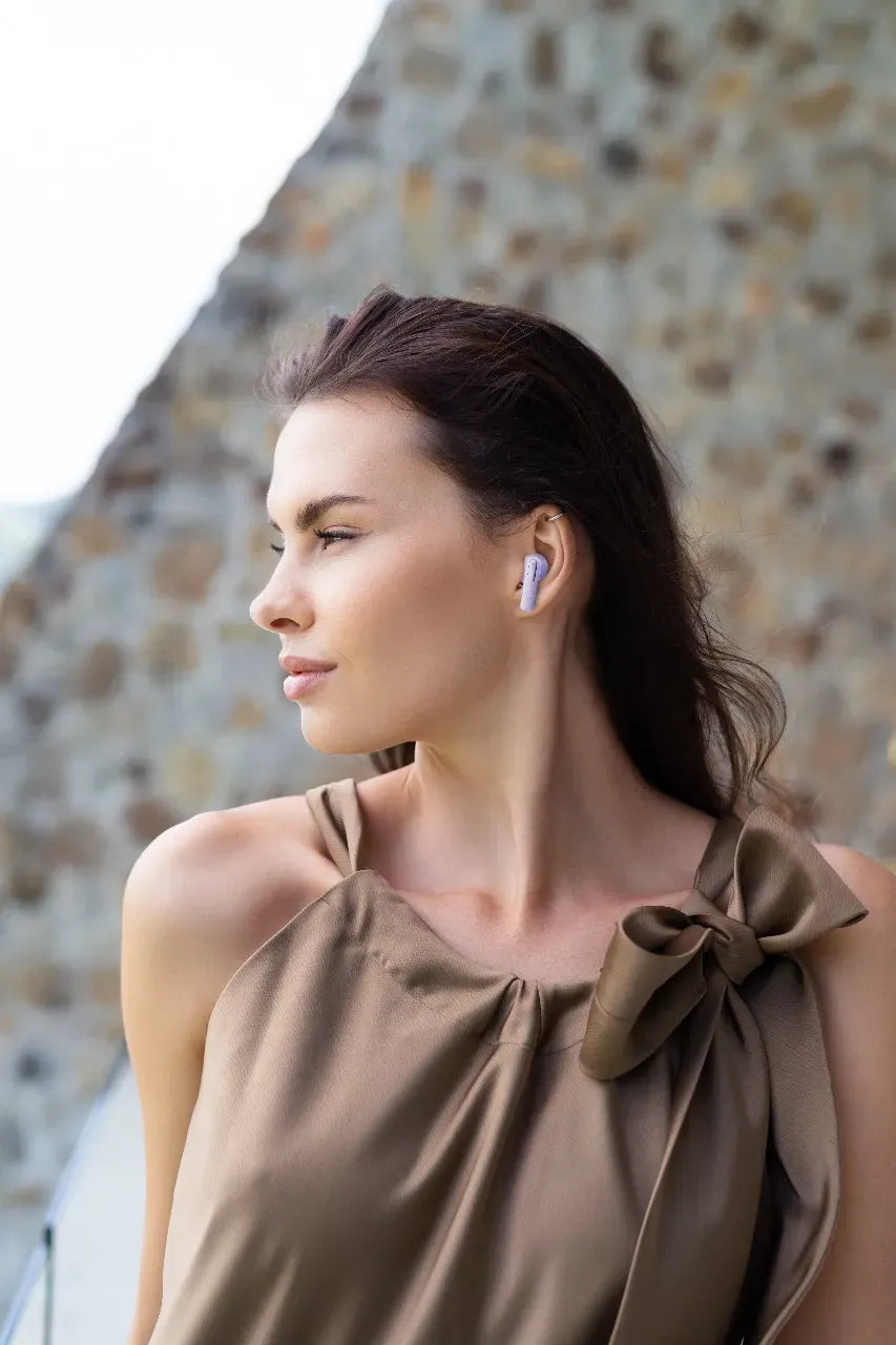 Green Lion Smart Tune True Wireless Earbuds ANC - Purple – image 6