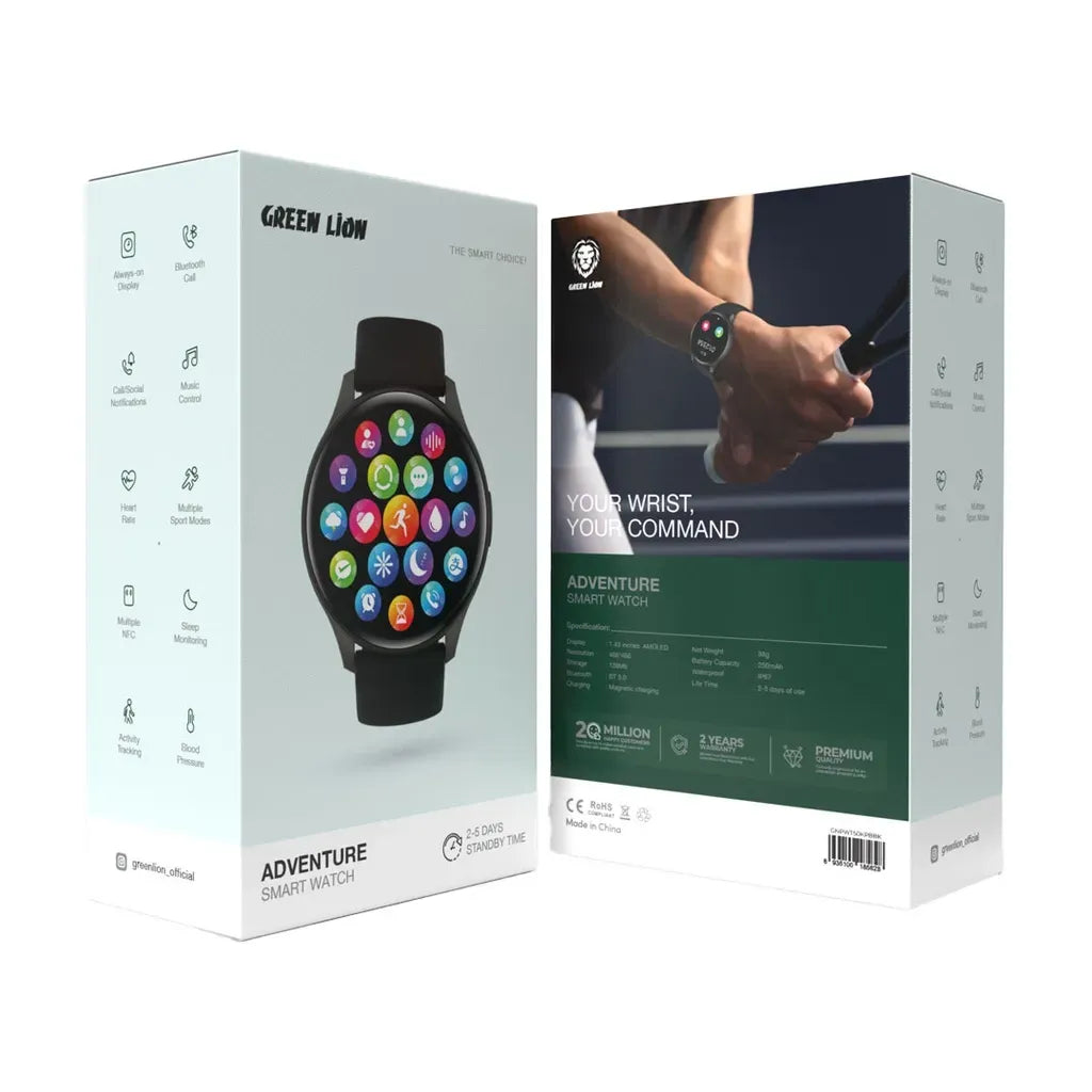 Green Lion Infinite Pro Smart Watch - Black – image 3