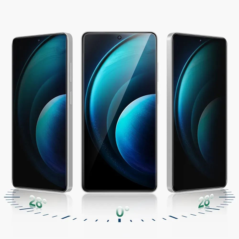 Green Lion 9h Privacy Shield Fingerprint Unlock Tempered Glass for S26 Ultra Privacy – image 5