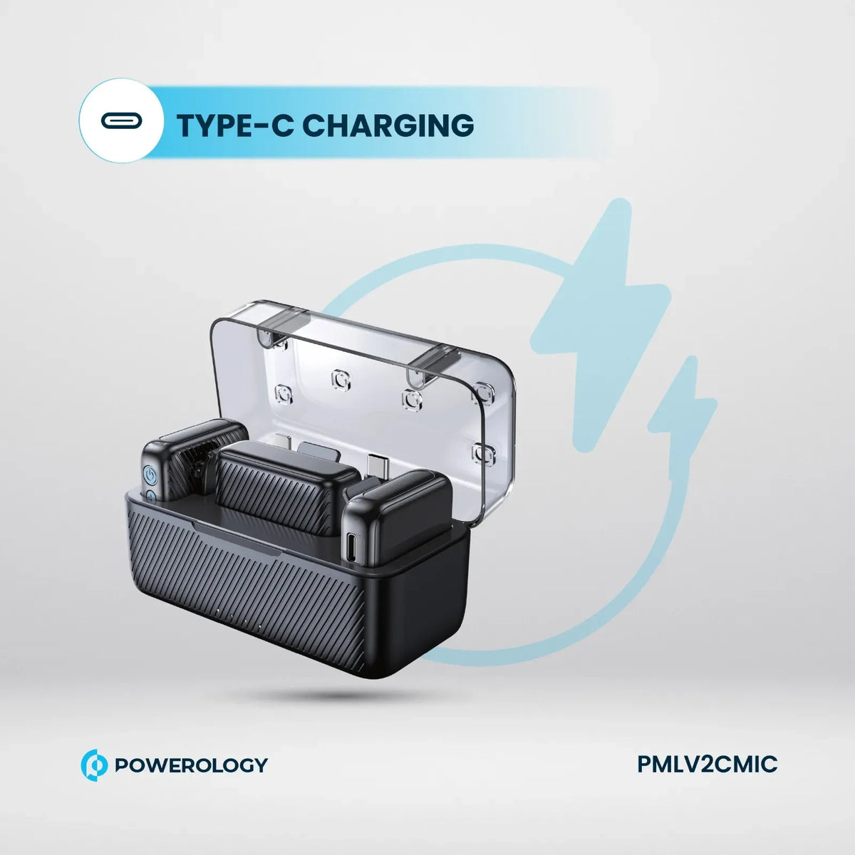 Powerology Dual Microphone Professional Set Black – image 10